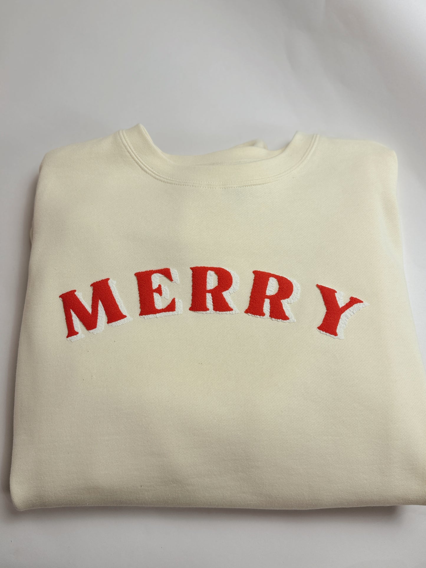 MERRY Sweatshirt in Ivory